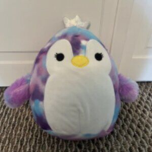 Squishmallows Tomara Penguin 8" NWT Tie-Dye